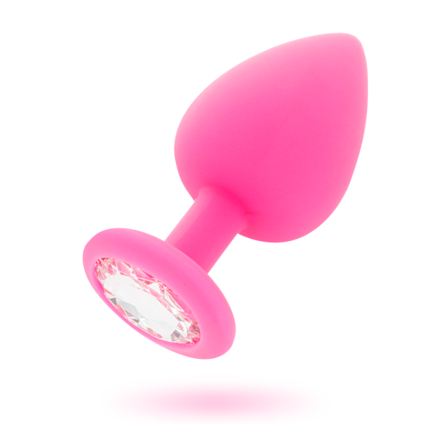 Intense Shelki — Butt Plug, Silicone, 7.2 cm, Fuchsia — Anal
