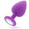 Intense Shelki — Butt Plug, Silicone, 9.2 cm, Lilac — Anal