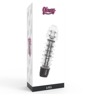 Glossy Axel — Vibrator, Waterproof, Black — Classic Vibrators — view 4