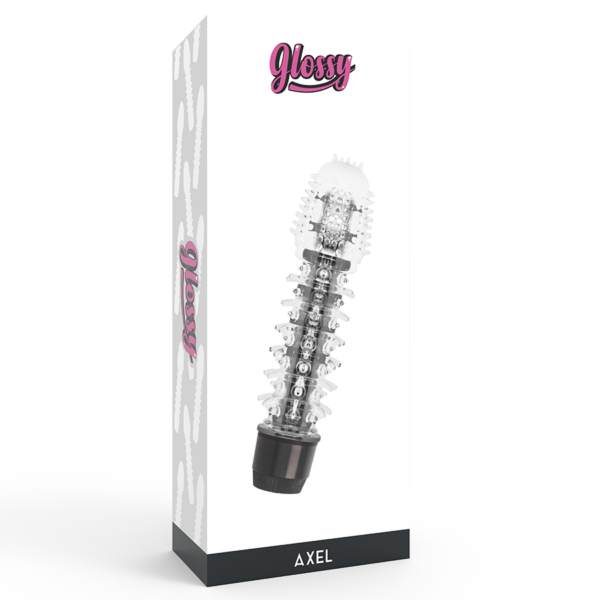 Glossy Axel — Vibrator, Waterproof, Black — Classic Vibrators — view 4