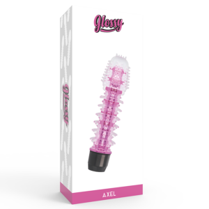 Glossy Axel — Vibrator, Waterproof, Pink — Classic Vibrators — view 4