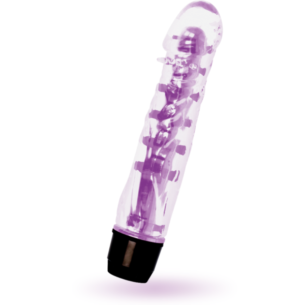 Glossy Lenny — Vibrator, Waterproof, Purple — Classic Vibrators — view 4