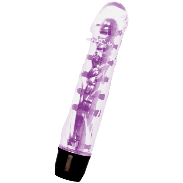 Glossy Lenny — Vibrator, Waterproof, Purple — Classic Vibrators — view 2