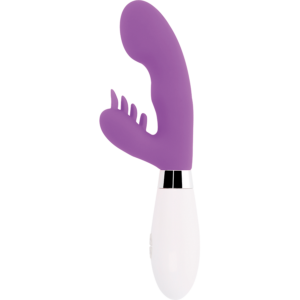 Glossy Elvis — Rabbit Vibrator, Silicone, Purple — Rabbit Vibrators — view 4