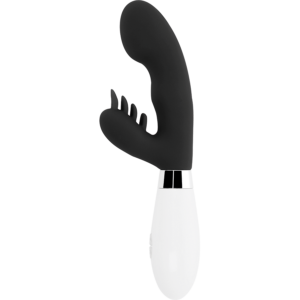 Glossy Elvis — Rabbit Vibrator, Silicone, Black — Rabbit Vibrators — view 2