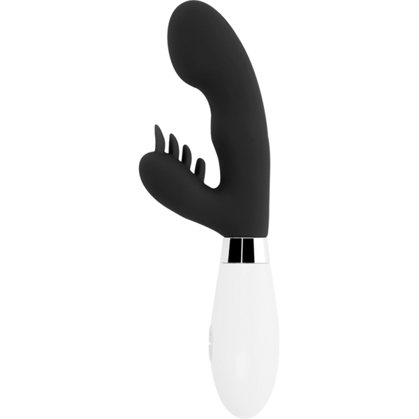 Glossy Elvis — Rabbit Vibrator, Silicone, Black — Rabbit Vibrators — view 2