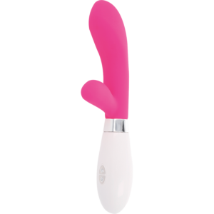 Glossy Jackson — Rabbit Vibrator, Silicone, Pink — Rabbit Vibrators — view 4