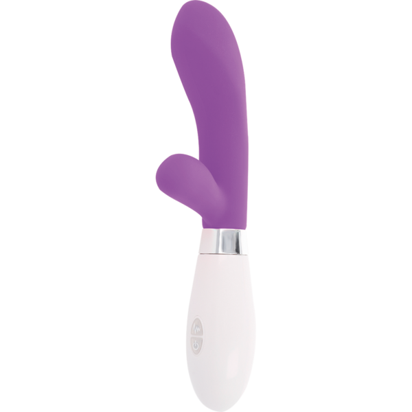 Glossy Jackson — Rabbit Vibrator, Silicone, Purple — Rabbit Vibrators — view 6