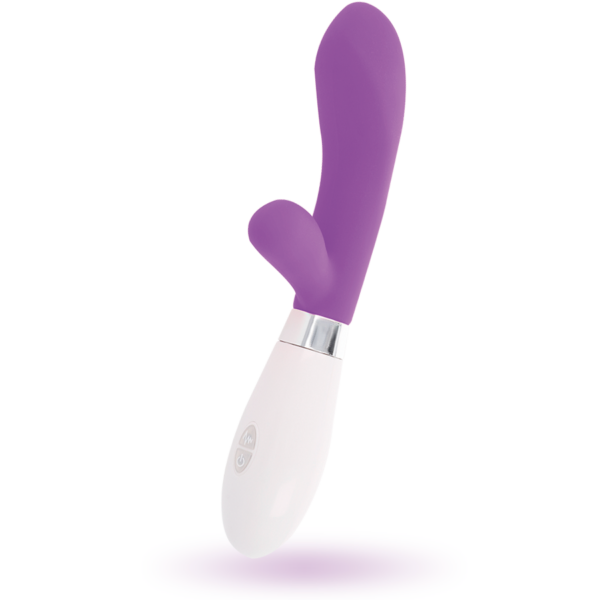 Glossy Jackson — Rabbit Vibrator, Silicone, Purple — Rabbit Vibrators — view 5