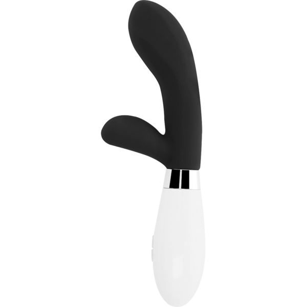 Glossy Jackson — Rabbit Vibrator, Silicone, Black — Rabbit Vibrators — view 5