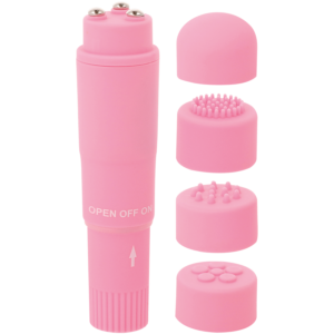 Glossy Kurt Pocket — Mini Vibrator, Waterproof, Pink — Clitoral Stimulators — view 4