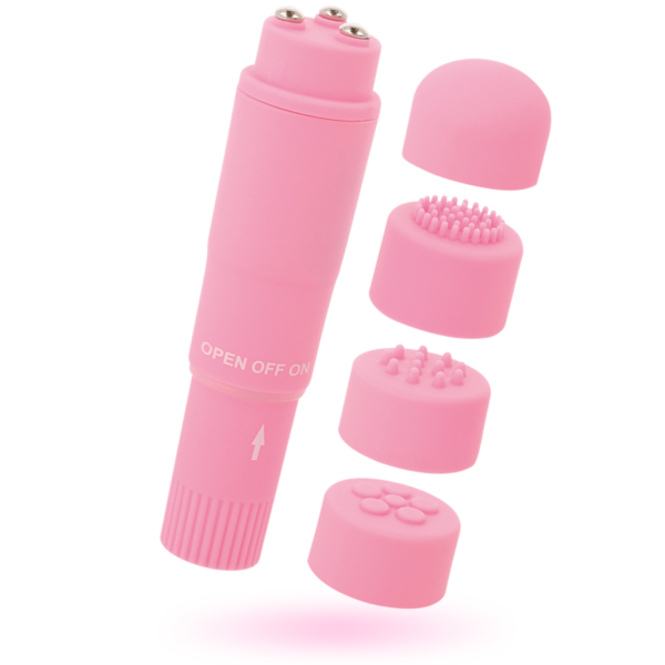 Glossy Kurt Pocket — Mini Vibrator, Waterproof, Pink — Clitoral Stimulators — view 2