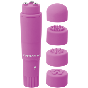 Glossy Kurt Pocket — Mini Vibrator, Waterproof, Purple — Clitoral Stimulators — view 3