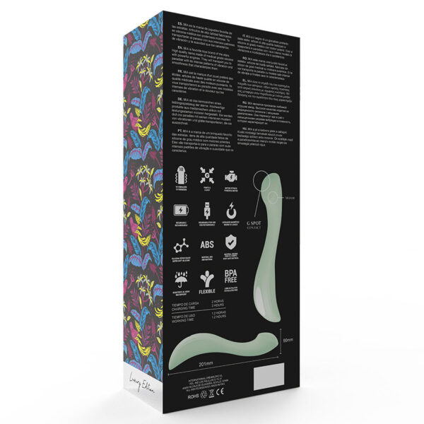 Mia Devon — G-Spot Vibrator, Rechargeable, Green — Classic Vibrators — view 5