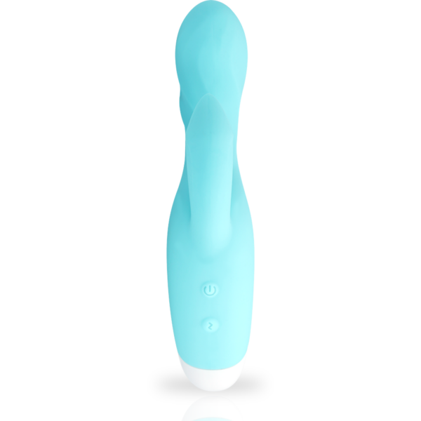 Mia Dresde — Rabbit Vibrator, Waterproof, Turquoise — G-Spot Vibrators — view 7