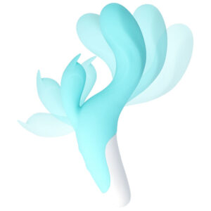 Mia Dresde — Rabbit Vibrator, Waterproof, Turquoise — G-Spot Vibrators — view 2