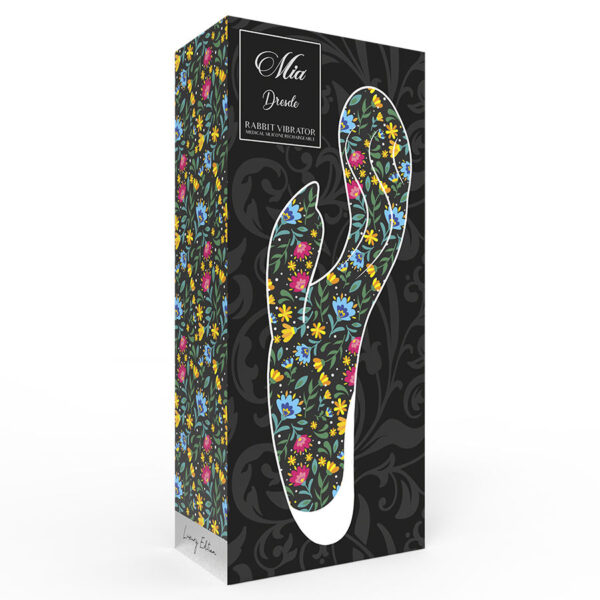 Mia Dresde — Rabbit Vibrator, Waterproof, Turquoise — G-Spot Vibrators — view 5