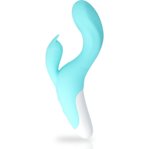 Mia Dresde — Rabbit Vibrator, Waterproof, Turquoise — G-Spot Vibrators — view 4