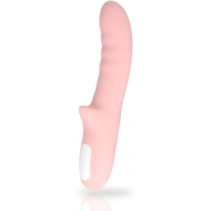 Mia Pisa — Rotating Vibrator, Silicone, Pink — G-Spot Vibrators