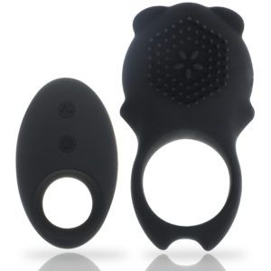 Mia Colosseo — Vibrating Cock Ring, Remote Control, Black — Cock Rings
