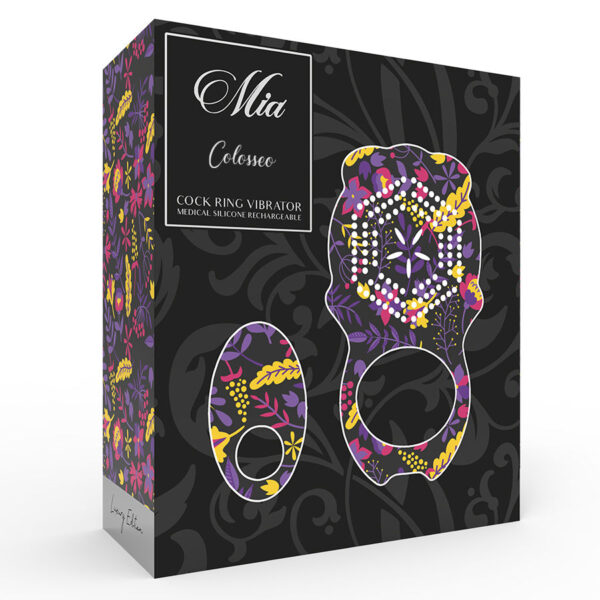 Mia Colosseo — Vibrating Cock Ring, Remote Control, Black — Cock Rings — view 6