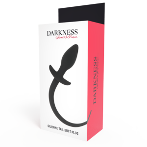 Darkness — Tail Butt Plug, Silicone, 28 cm, Black — Anal — view 2