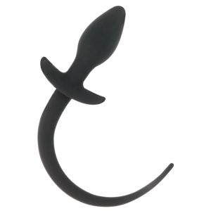 Darkness — Tail Butt Plug, Silicone, 28 cm, Black — Anal — view 4