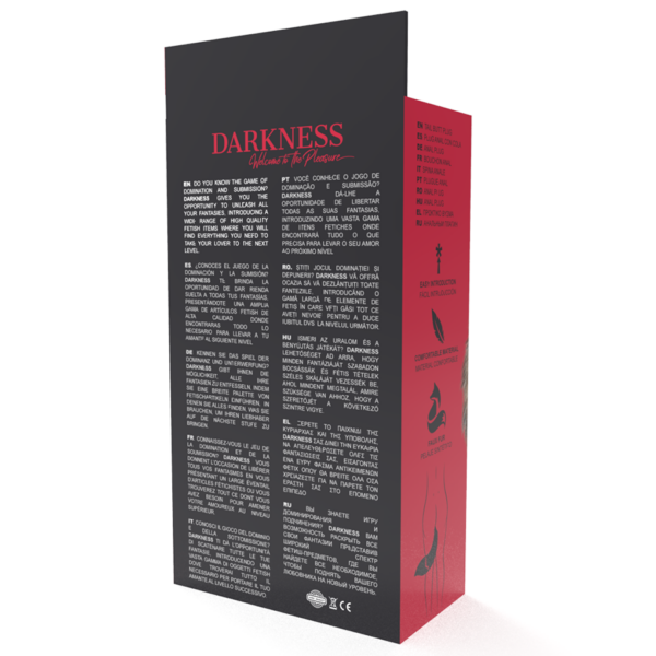 Darkness — Tail Butt Plug, Silicone, 10 cm, Natural — Anal — view 5