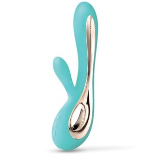LELO Soraya 2 — Rabbit Vibrator, Waterproof, Aqua Green — Rabbit Vibrators