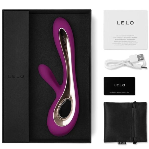 LELO Soraya 2 — Rabbit Vibrator, Waterproof, Purple — Rabbit Vibrators — view 2