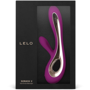 LELO Soraya 2 — Rabbit Vibrator, Waterproof, Purple — Rabbit Vibrators — view 3