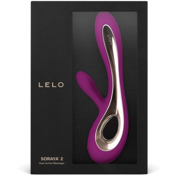 LELO Soraya 2 — Rabbit Vibrator, Waterproof, Purple — Rabbit Vibrators — view 3