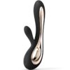 LELO Soraya 2 — Rabbit Vibrator, Waterproof, Black — Rabbit Vibrators