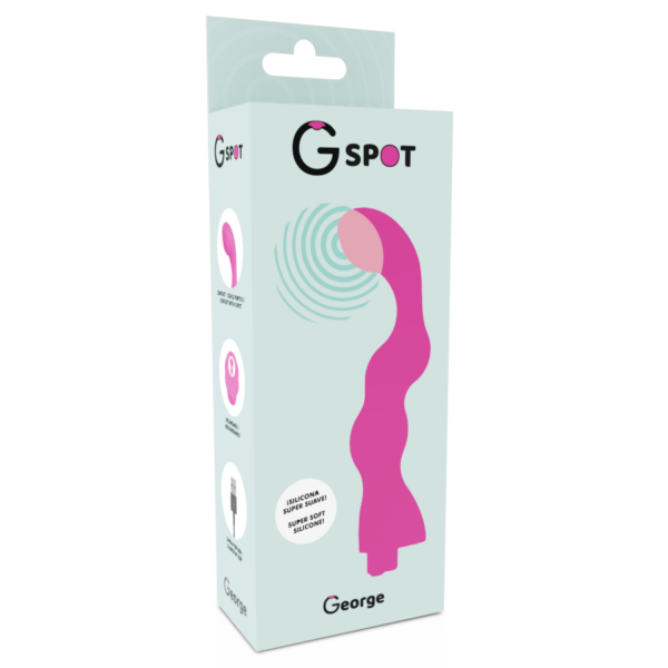 G-Spot George — G-Spot Vibrator, Rechargeable, Gum Pink — Classic Vibrators — view 5