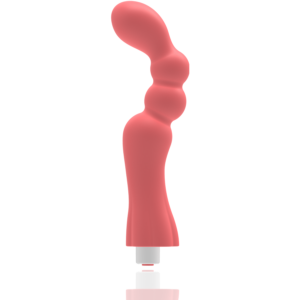 G-Spot Gohan — G-Spot Vibrator, Rechargeable, Light Red — Classic Vibrators — view 3