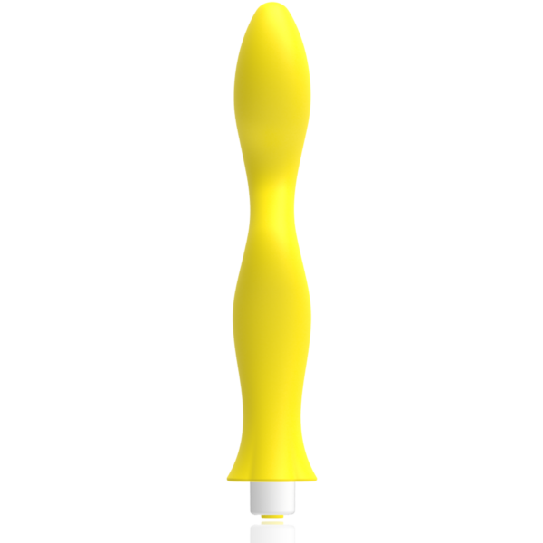 G-Spot Gavyn — G-Spot Vibrator, Rechargeable, Yellow — Classic Vibrators — view 3