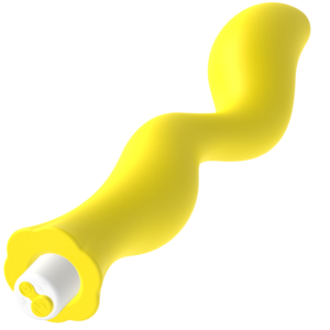 G-Spot Gavyn — G-Spot Vibrator, Rechargeable, Yellow — Classic Vibrators — view 2