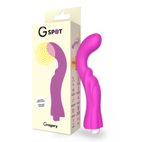 G-Spot Gregory — G-Spot Vibrator, Rechargeable, Violet — Classic Vibrators