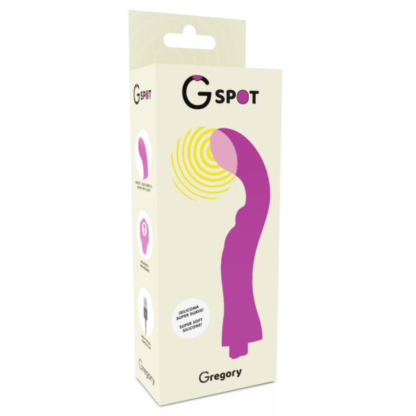 G-Spot Gregory — G-Spot Vibrator, Rechargeable, Violet — Classic Vibrators — view 2
