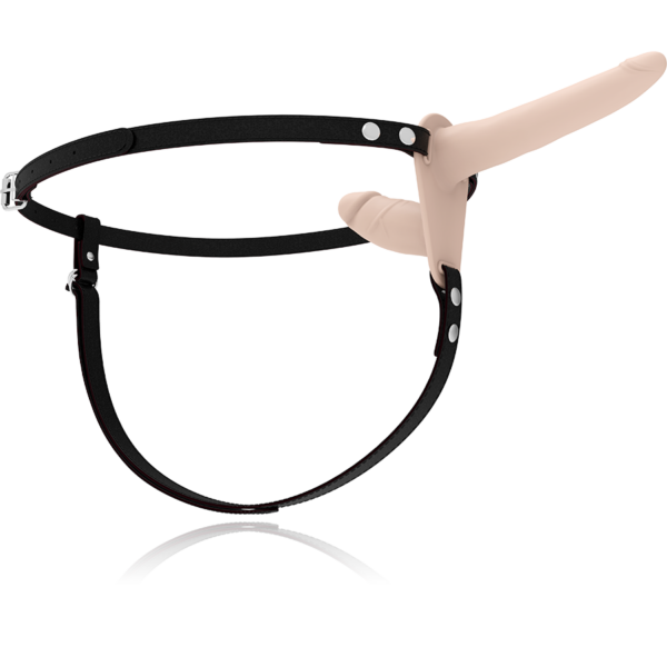 Fetish Submissive — Double Strap-On, Silicone, Flesh — Double Penetration Strap-Ons — view 4