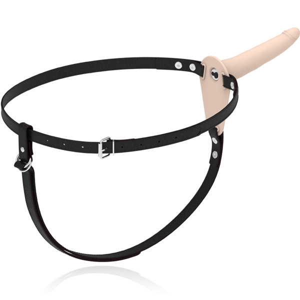 Fetish Submissive — Vibrating Strap-On, Silicone, 15 cm, Flesh — Strap-Ons & Harnesses — view 3