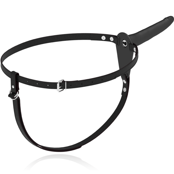 Fetish Submissive — Vibrating Strap-On, Silicone, 15 cm, Black — Strap-Ons & Harnesses — view 5