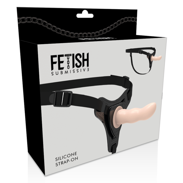 Fetish Submissive G-Spot — Strap-On, Silicone, 12.5 cm, Flesh — Non-Vibrating Harnesses — view 5