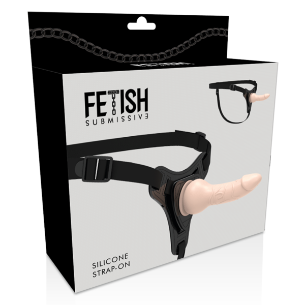 Fetish Submissive Realistic — Strap-On, Silicone, 16 cm, Flesh — Non-Vibrating Harnesses — view 5