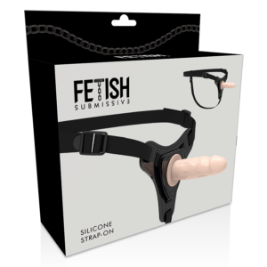 Fetish Submissive Realistic — Strap-On, Silicone, 12.5 cm, Flesh — Non-Vibrating Harnesses — view 3