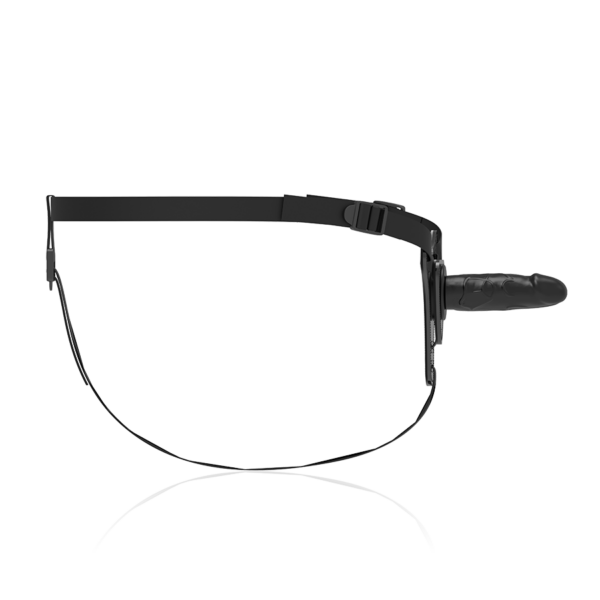 Fetish Submissive Realistic — Strap-On, Silicone, 15 cm, Black — Non-Vibrating Harnesses — view 3
