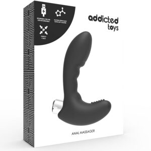 Addicted Toys Model 4 — Prostate Vibrator, Rechargeable, Black — Anal — view 4