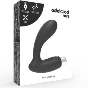 Addicted Toys Model 5 — Prostate Vibrator, Rechargeable, Black — Anal — view 4