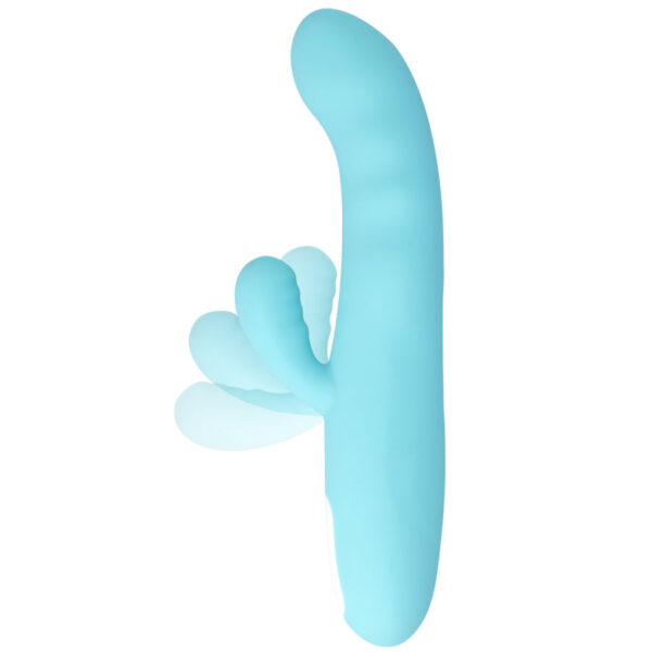 Mia Eiffel — Rabbit Vibrator, Waterproof, Turquoise — G-Spot Vibrators — view 6