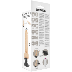Basecock Testicles — Realistic Vibrator, Suction Cup, 19.5 cm — Realistic Vibrators — view 4